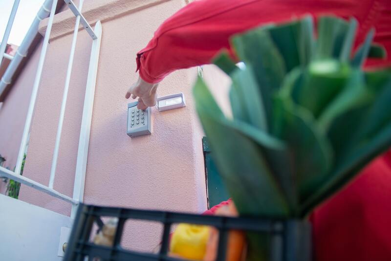 entrée dans une entreprise